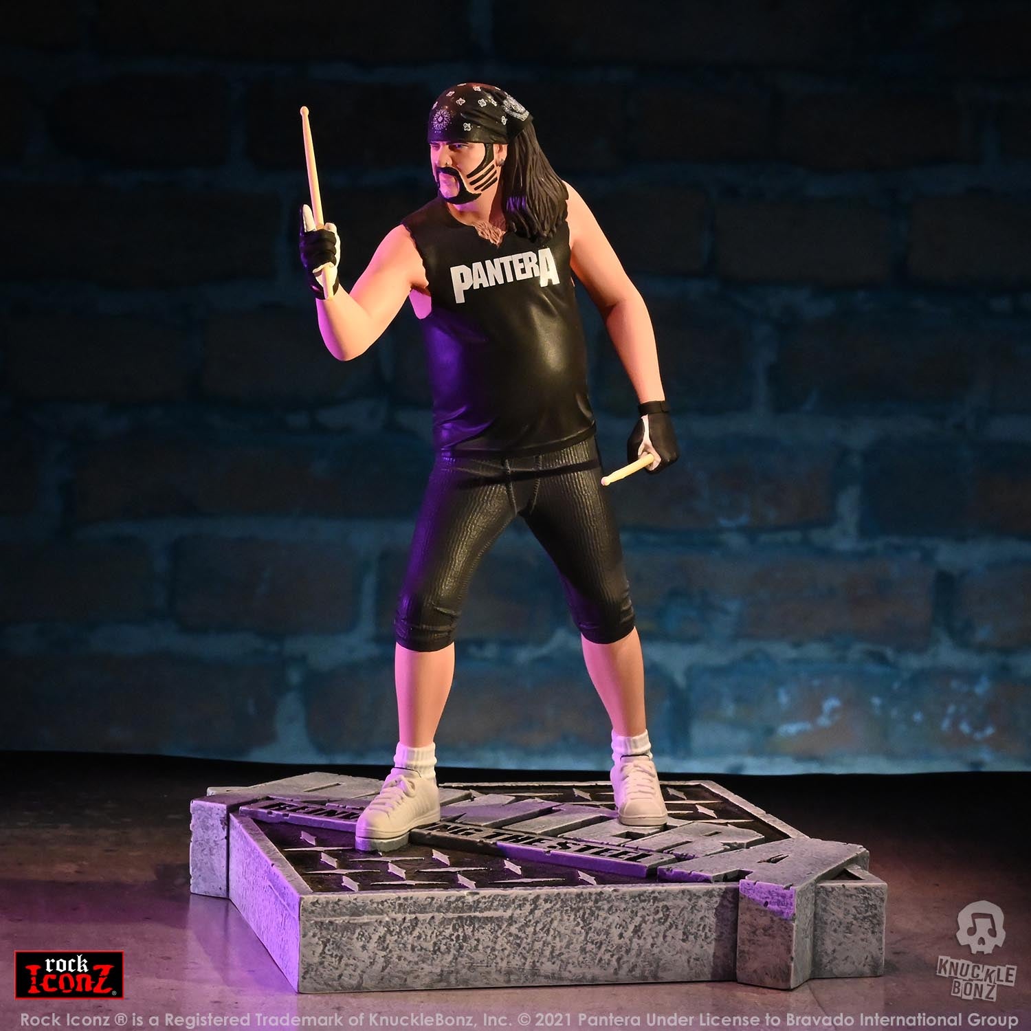 Pantera Vinnie Paul (Reinventing the Steel) KnuckleBonz Statue